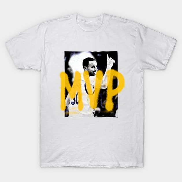 Steph Curry MVP! T-Shirt by Aefe